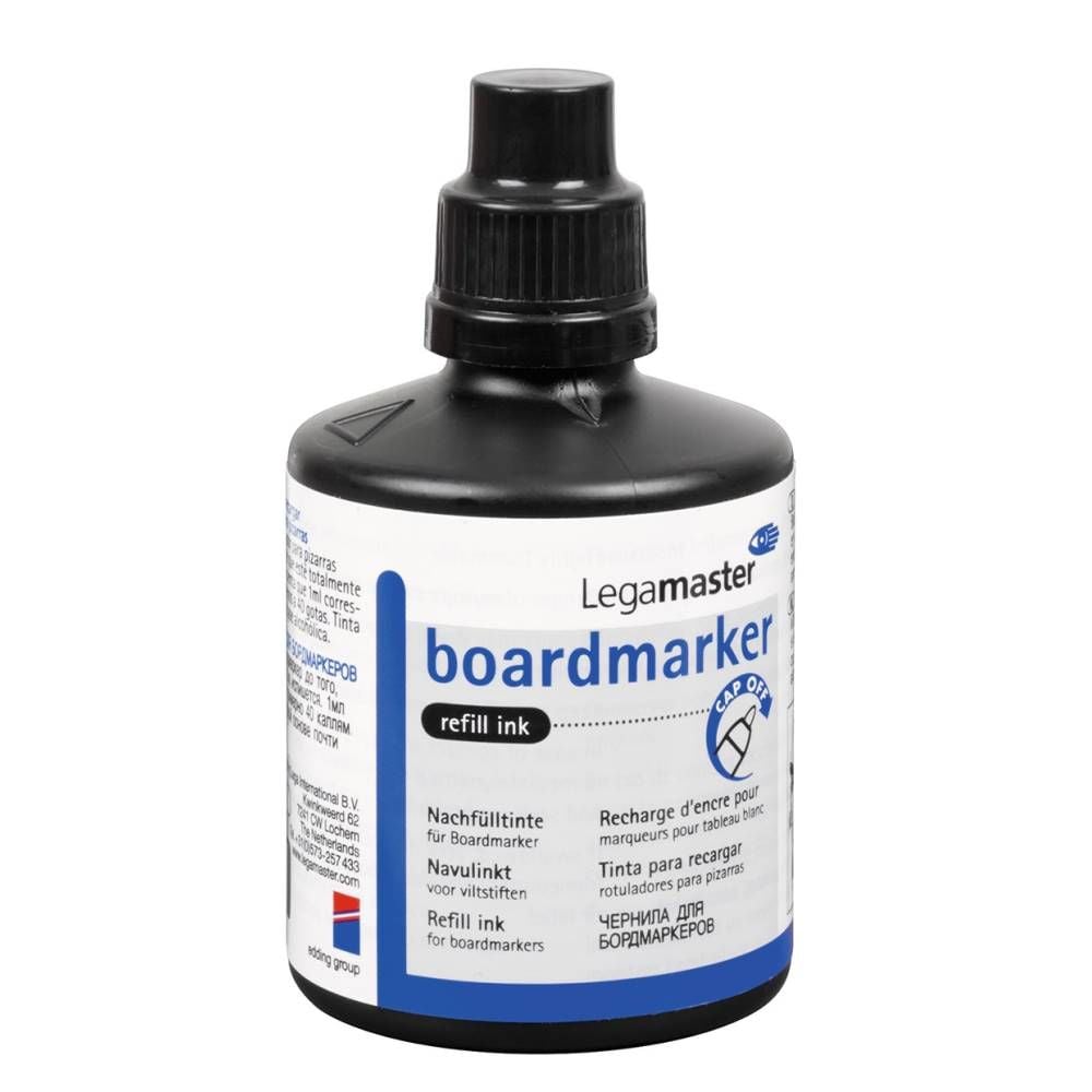 Legamaster Beyaz Tahta Mürekkebi 100 Ml. Lm-1199 Siyah