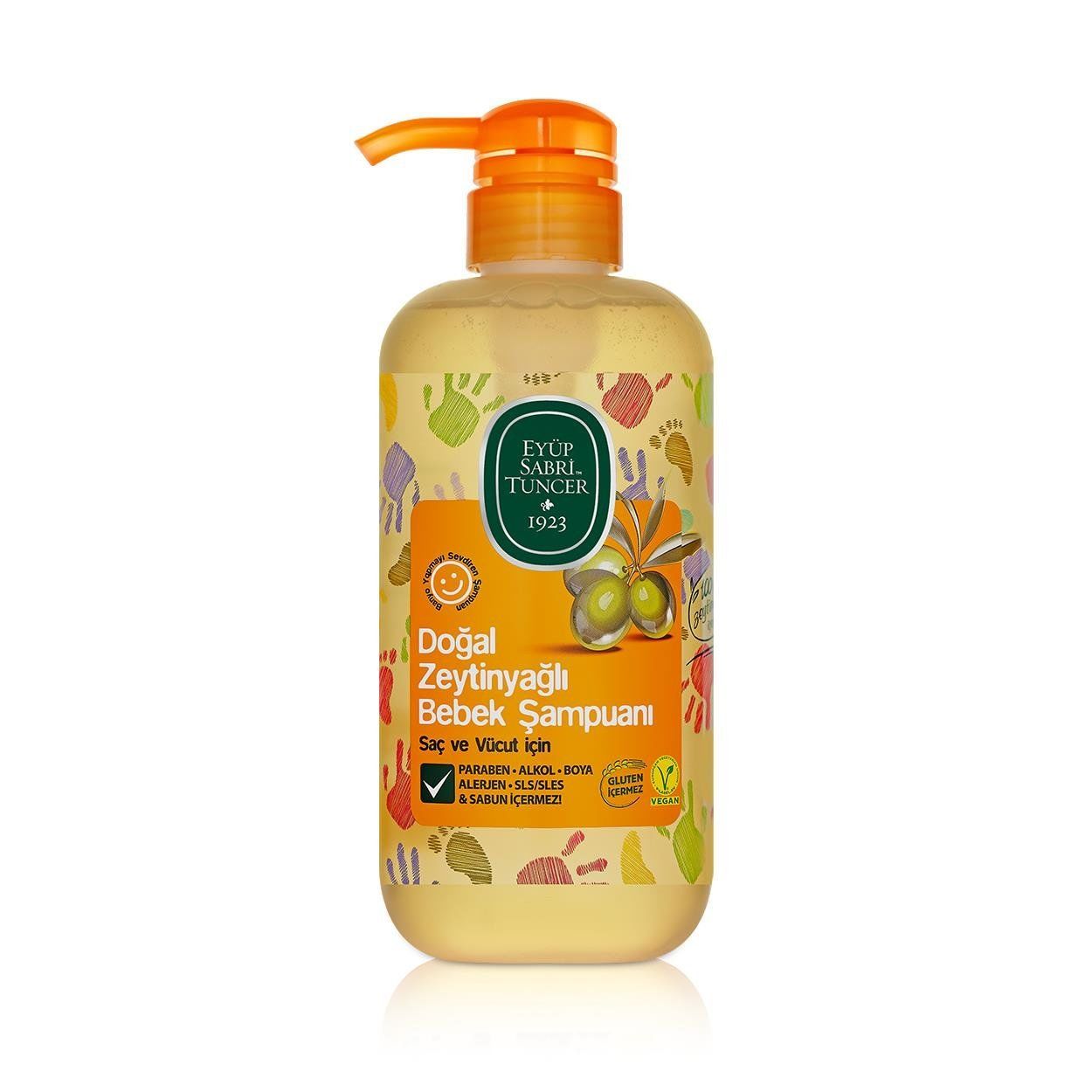 Eyüp Sabri Tuncer 600ml Şampuan Bebek Doğal Zeyin Yağlı