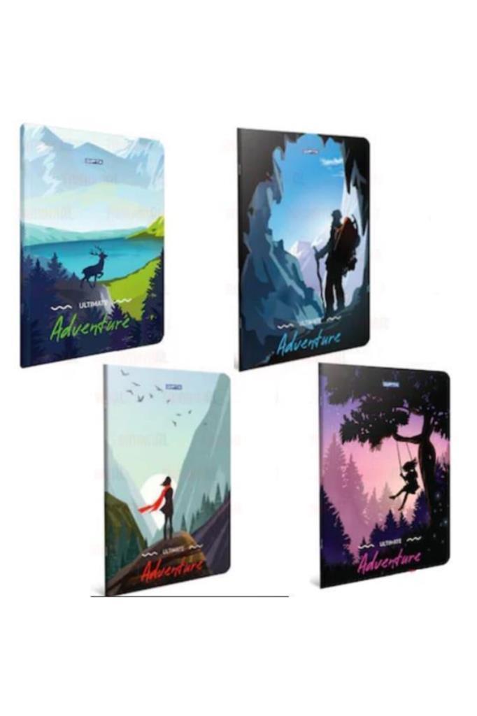 Adventure Not Defteri A6 80 Yaprak Çizgili Karton Kapak 3859