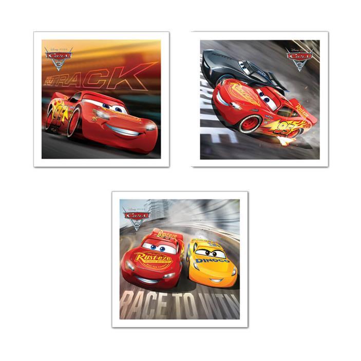 Cars Doğum Günü Kartı ve Zarf 10 lu Poşet 160700