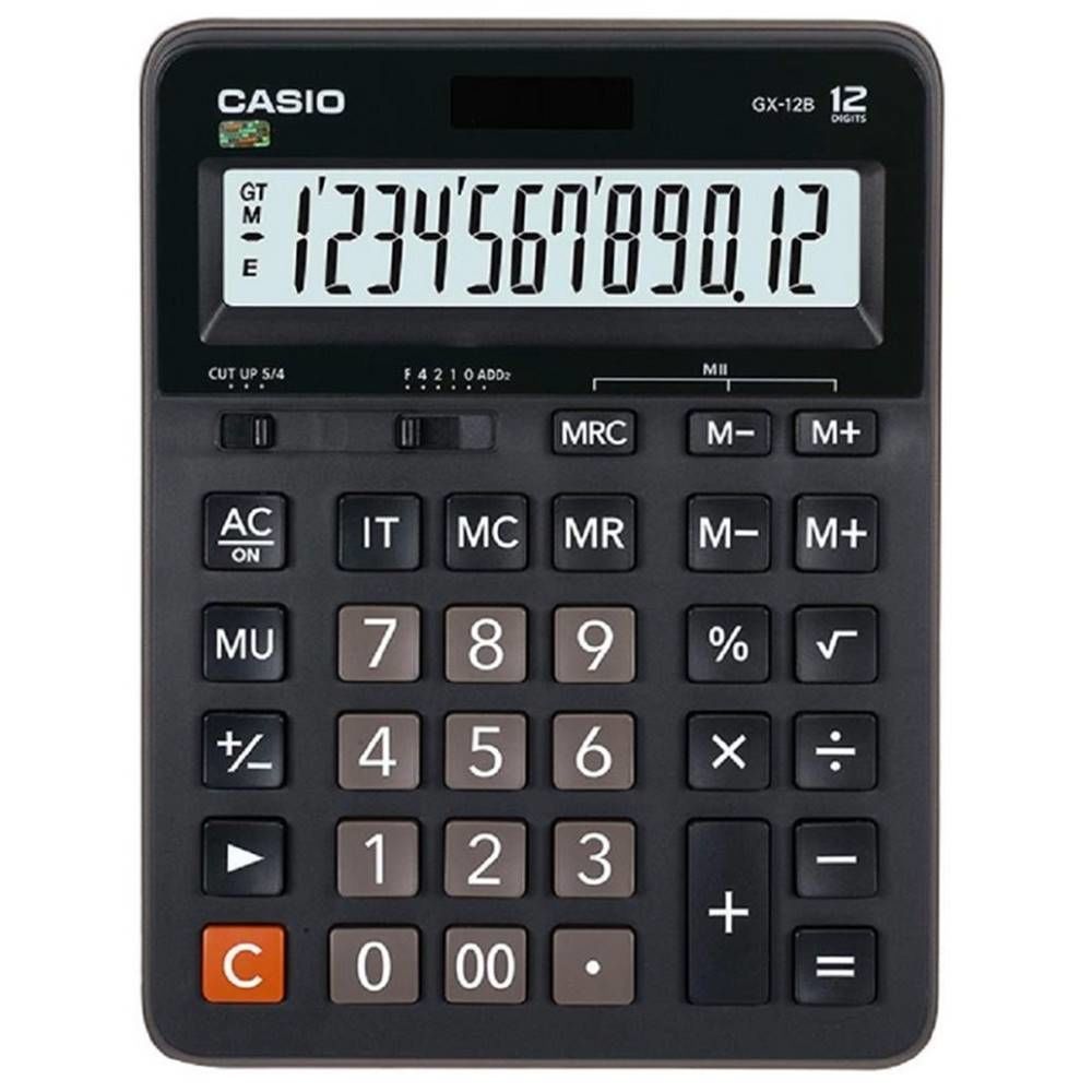 Casıo Hesap Makinesi Masaüstü Gx-12B 12 Hane