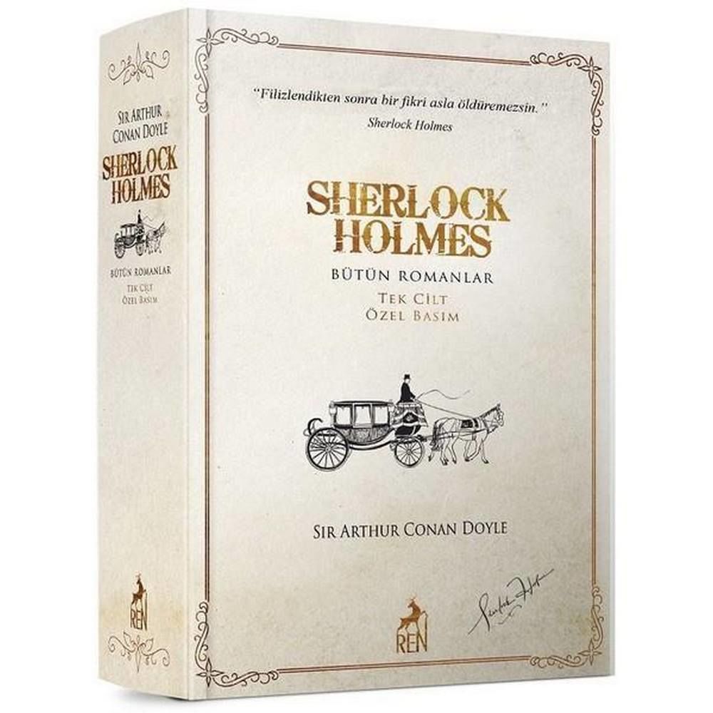 Sherlock Holmes Bütün Romanlar Tek Cilt Özel Basım