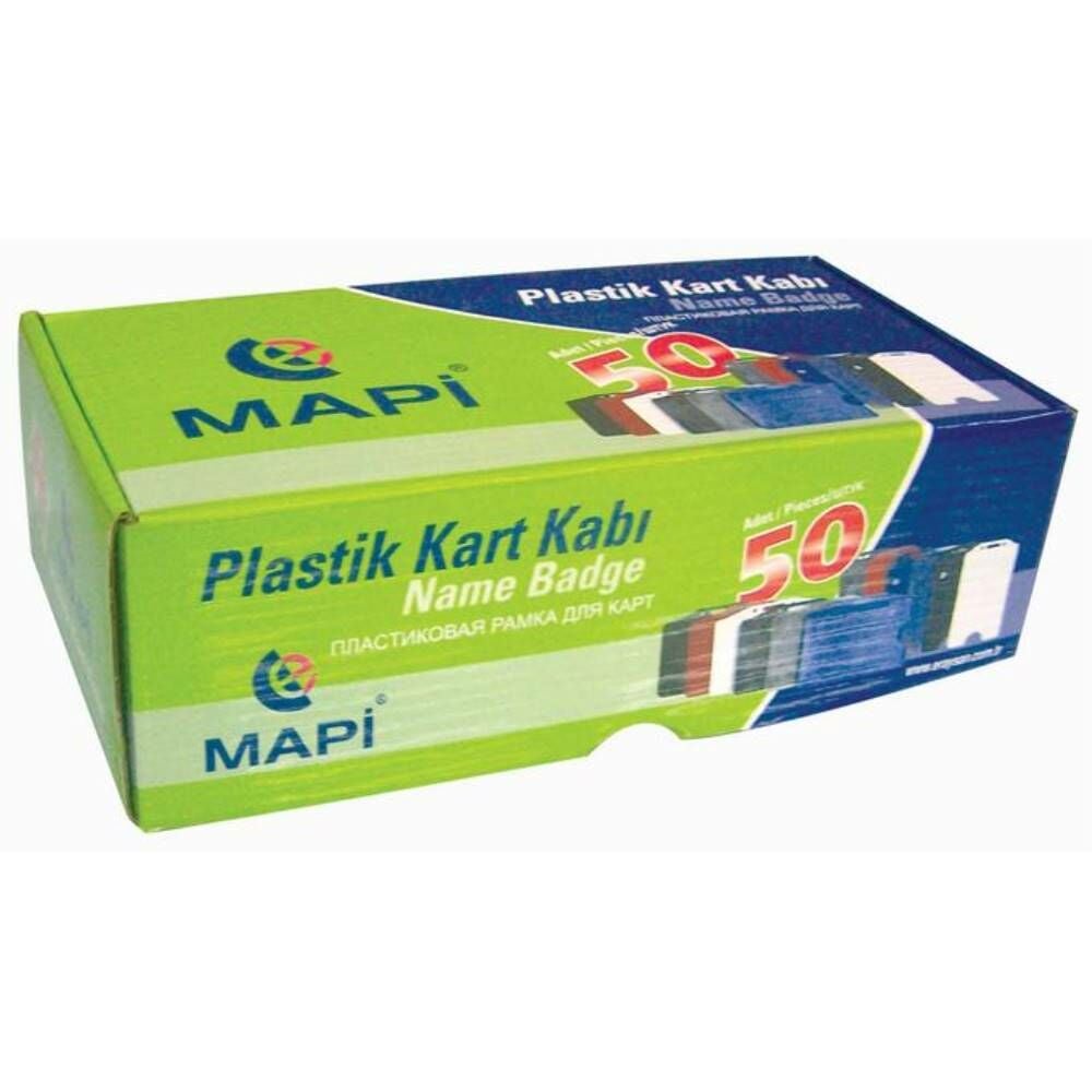 Mapi Kart Kabı Yatay Kırmızı 50Li 910 12 03