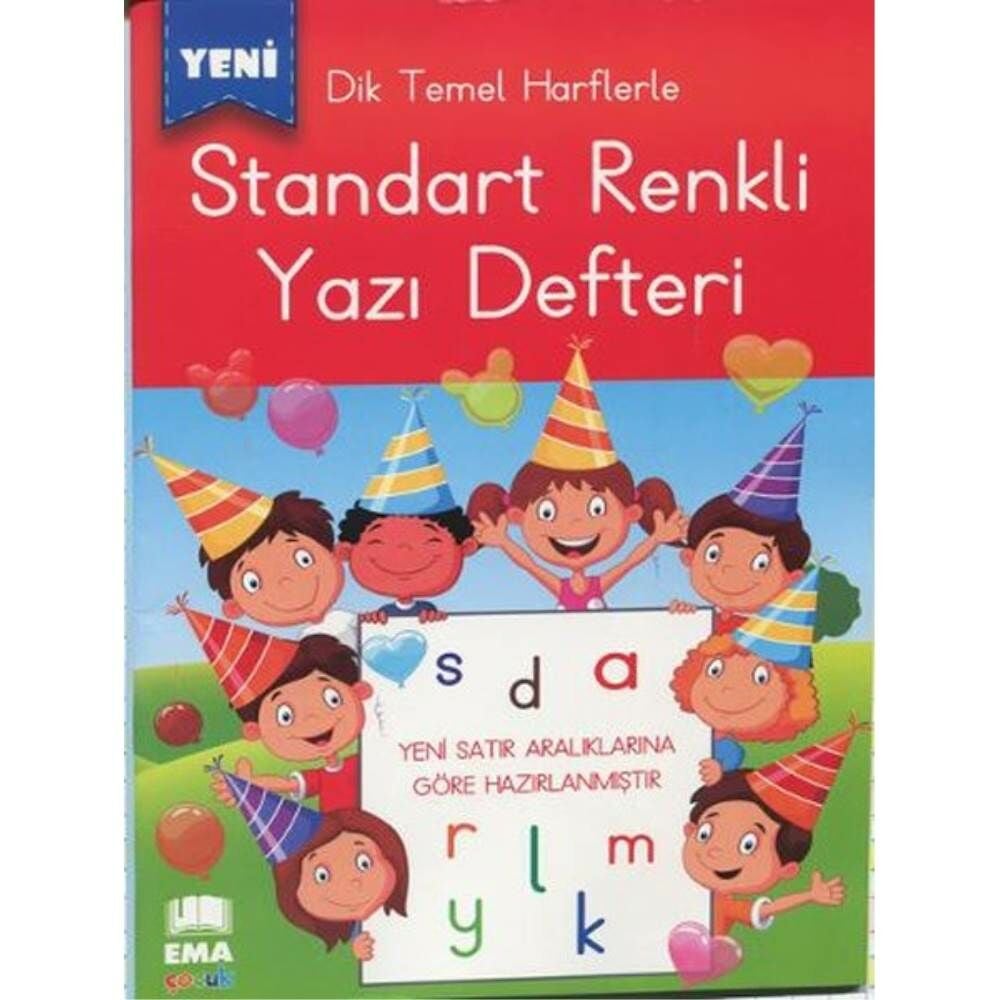 Ema 17x24 Kılavuz Dik Çizgili Yazı Defteri Eski
