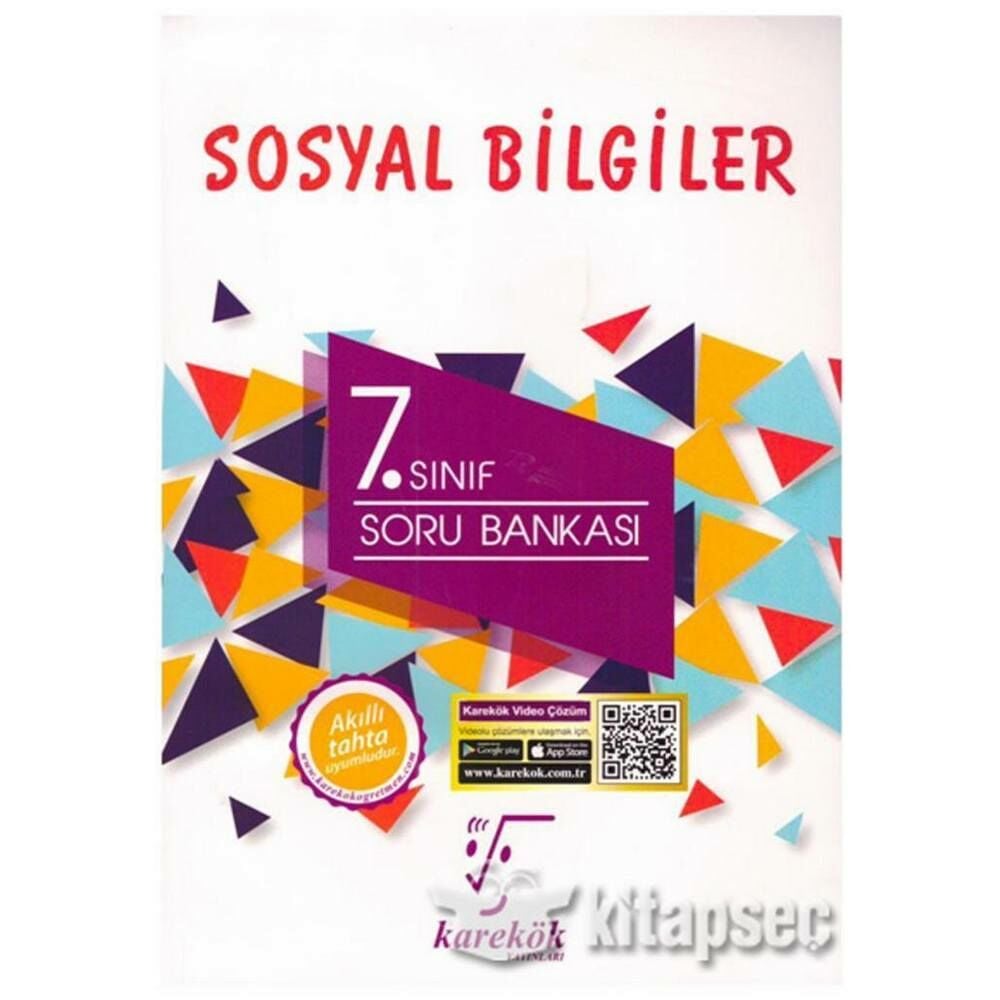 Karekök 7.Sınıf Sosyal Bilgiler Soru Bankası