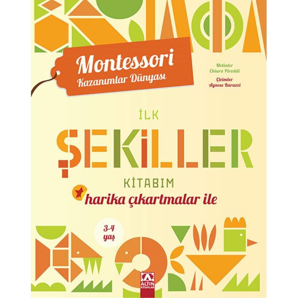 İlk Şekiller Kitabım 3-4 Yaş
