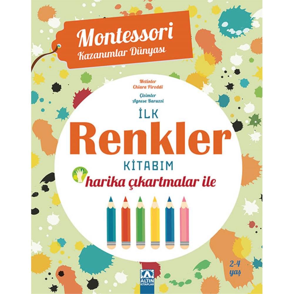İlk Renkler Kitabım 2-4 Yaş