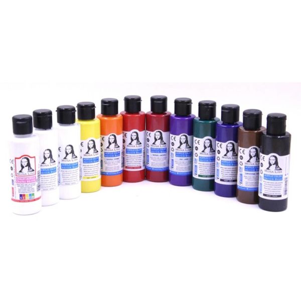 Südor Akrilik Boya Set Monalısa 12X70ml Extra Beyaz Sd150-X14