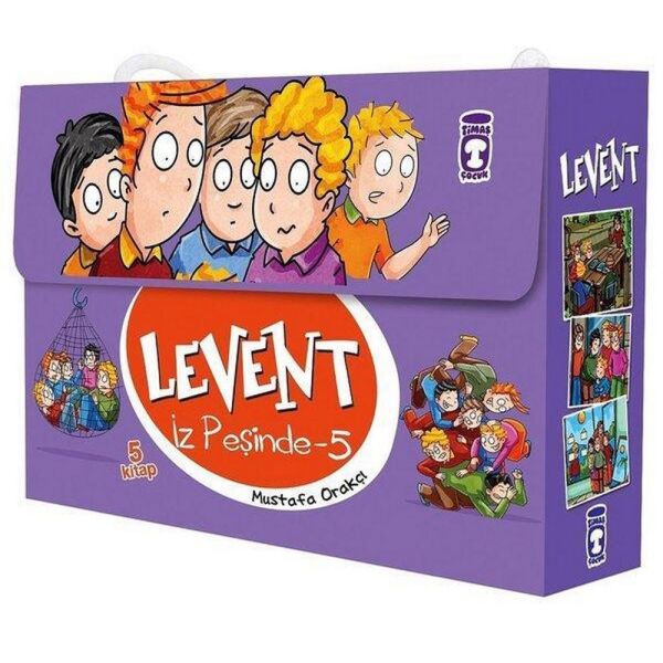 Levent İz Peşinde Kitap Seti 5 5 Kitap