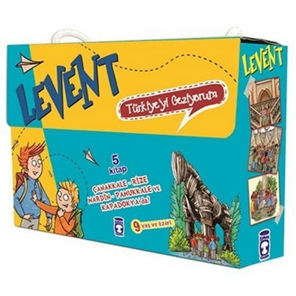 Levent Türkiyeyi Geziyorum Kitap Seti 1 5 Kitap