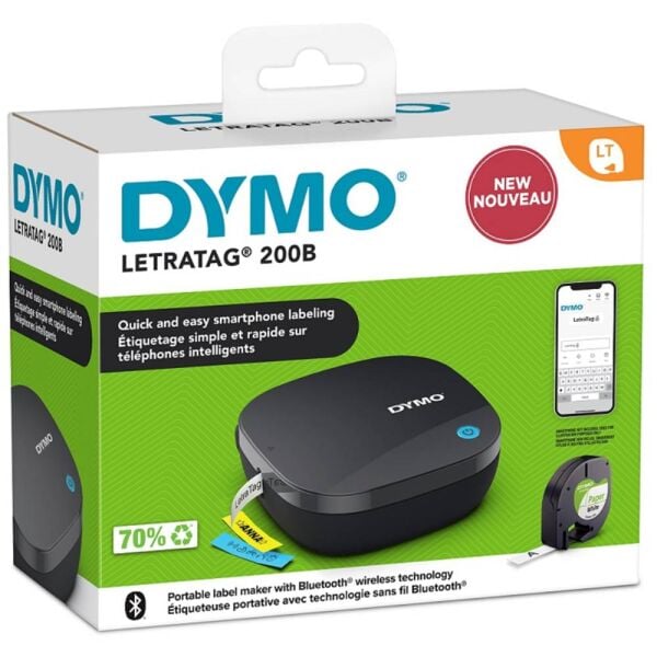 Dymo Etiket Makinesi Letratag B200 Bluetooth Bağlantılı 2172855