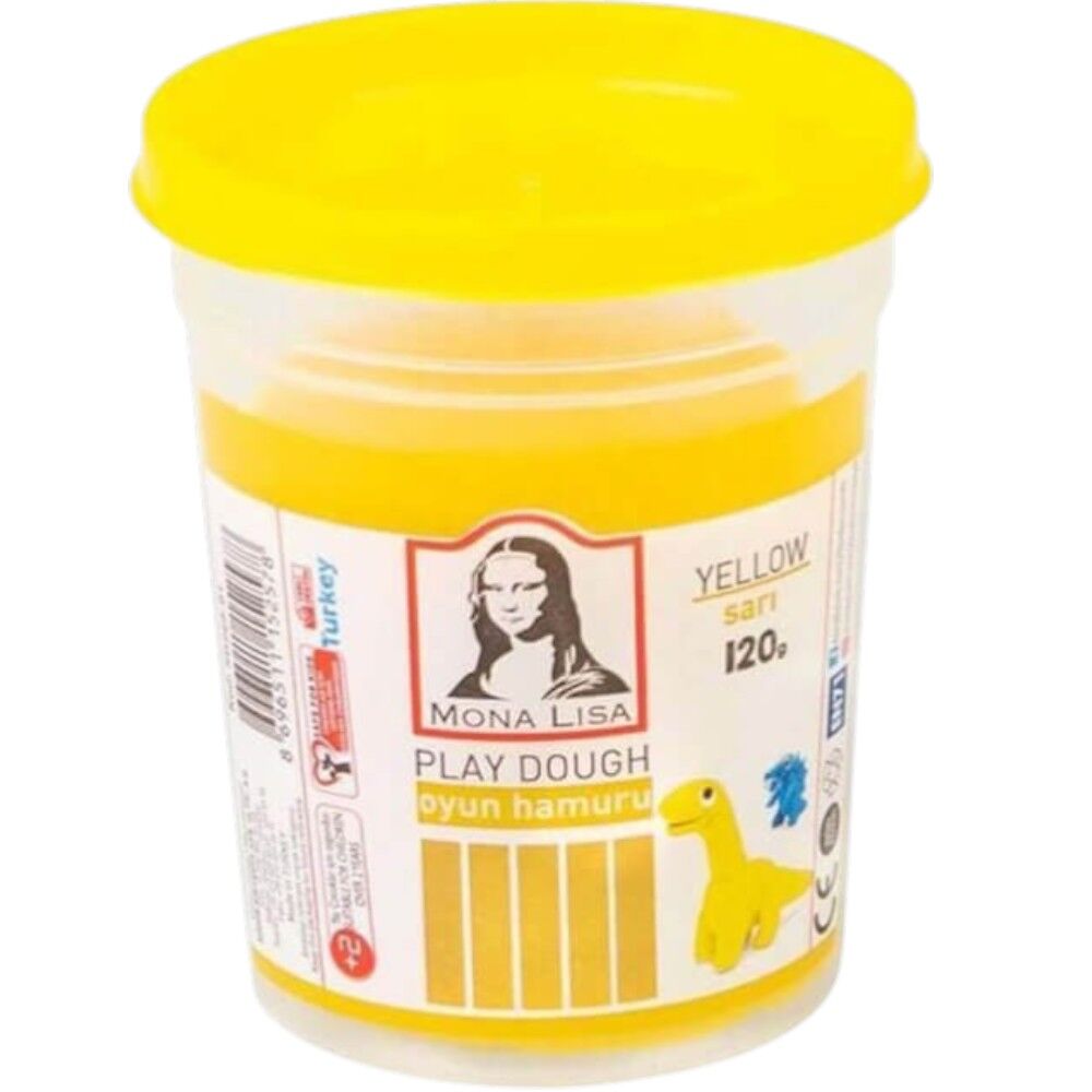 Monalisa Oyun Hamuru 120 gr 240-01 Sarı