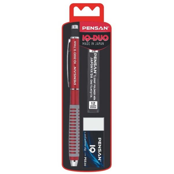 Pensan Versatil Kalem Set Iq Duo Silgi+Min 0.5 4008