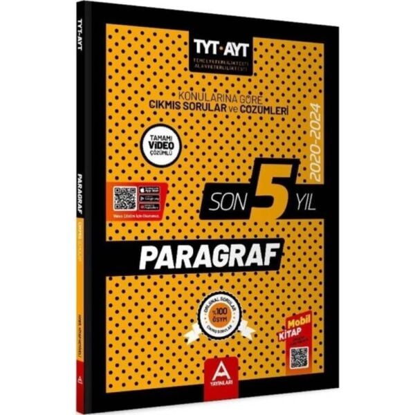 A Yayın AYT TYT Paragraf Çıkmış Sorular 2020-2024