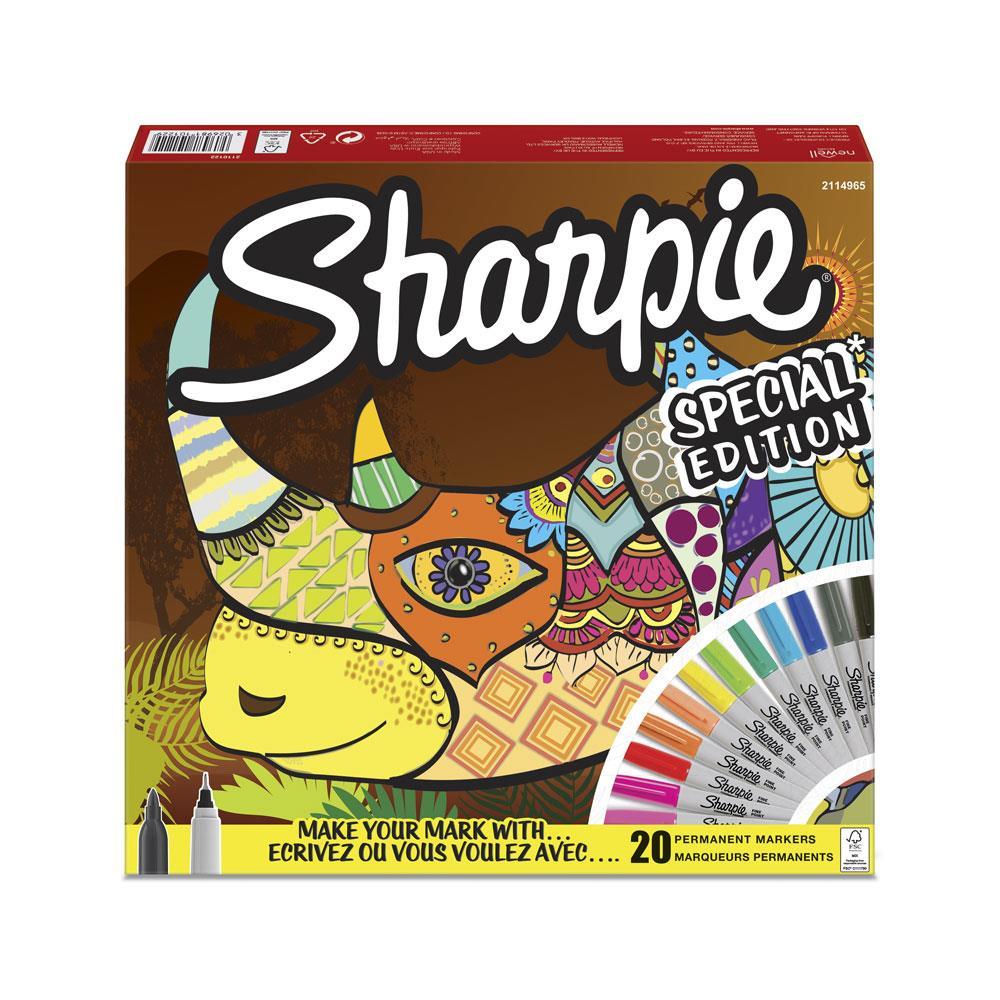 Sharpie Permanent Markör Kalem 20 Renk Gergedan 2110122