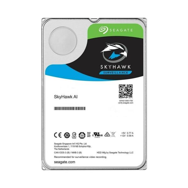 Seagate 10Tb 3.5'' Skyhawk 7200Rpm 256Mb Sata 3.0 ST10000VE000 Harddisk (Hikvision)