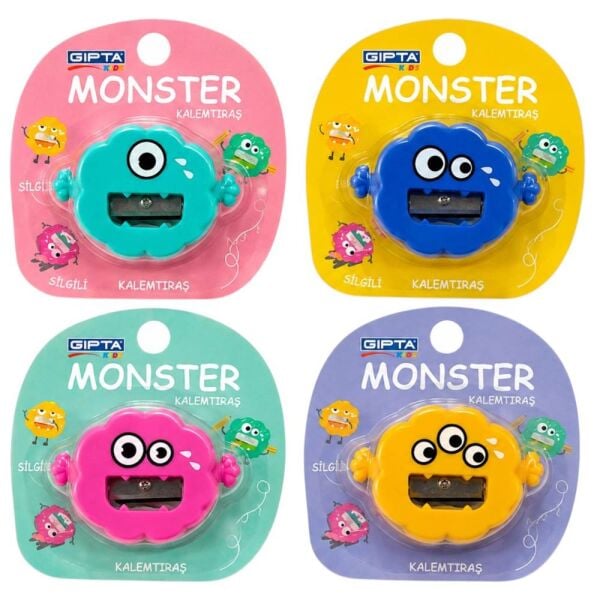 Monster Kalemtraşlı Silgi K2392