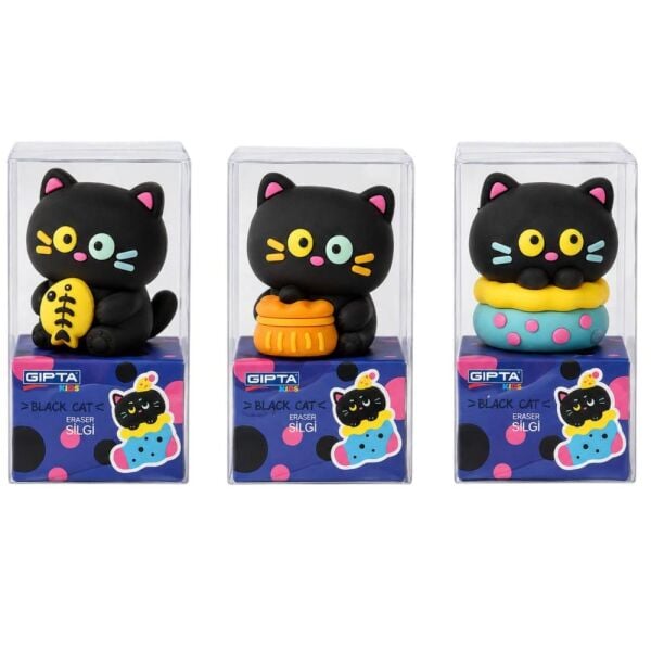 Black Cat K2387 3D Silgi