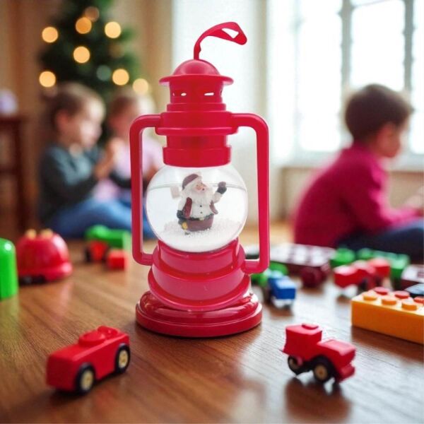 Köpüklü Sesli Noel Küre J-5