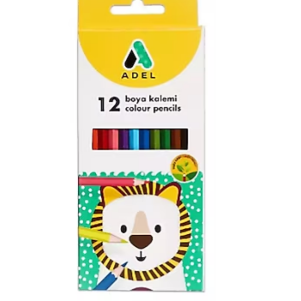 Adel Kuru Boya 12 Renk 315001