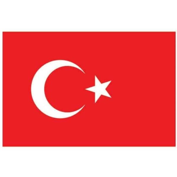 Buket Bayrak Masaüstü 15X22,5 Çift Katlı Bkt-136
