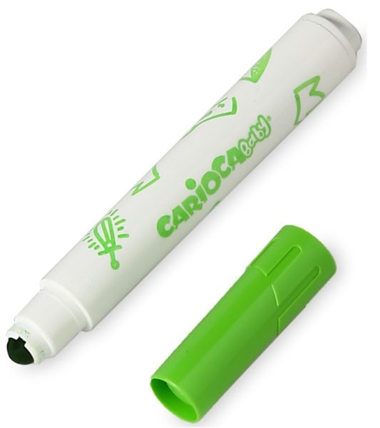 Carioca 42814 Yıkanabilir Jumbo Keçeli Kalem 12 Renk