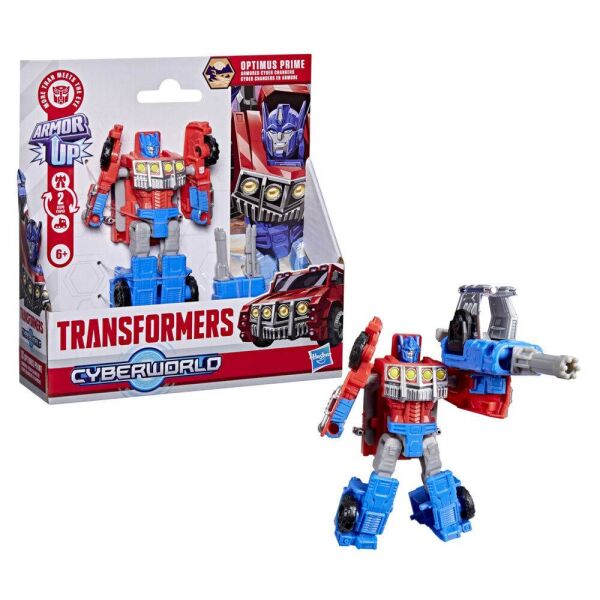 Transformers Cyberworld Armor Up Optimus Prime G1054