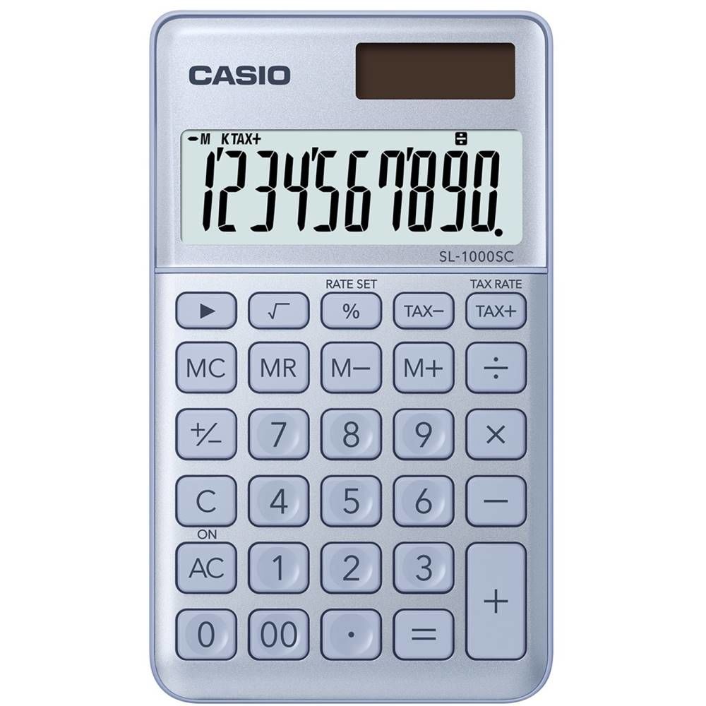 Casıo Hesap Makinesi Masaüstü Sl-1000Sc-Bu-N-Dp Krem