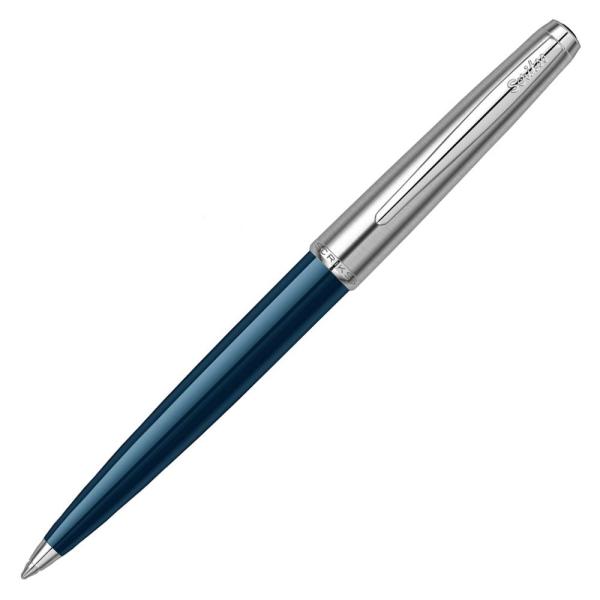 Scrikss 78 Yarı Krom Lacivert Tükenmez Kalem