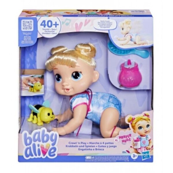 Baby Alive Crawl N Play BLDH Harper F9709