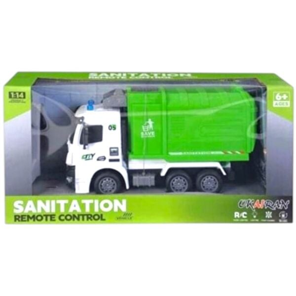 Canem YJ-117-1 Uzaktan Kumandalı Şarjlı Çöp Kamyonu