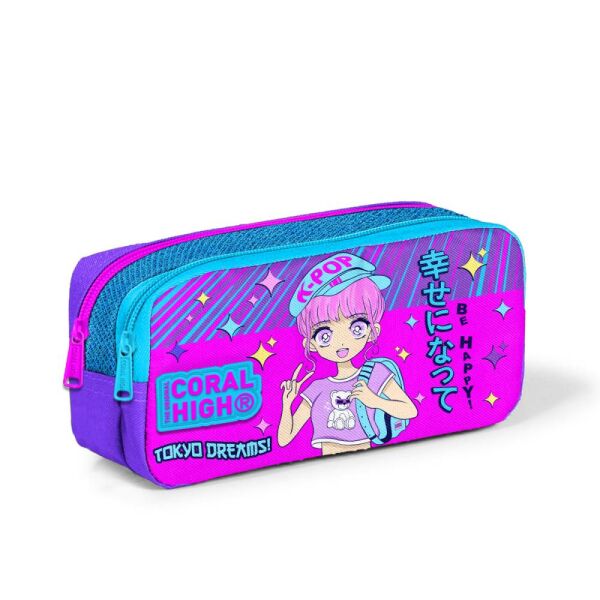 Coral High Kalem Çantası K-Pop 12064