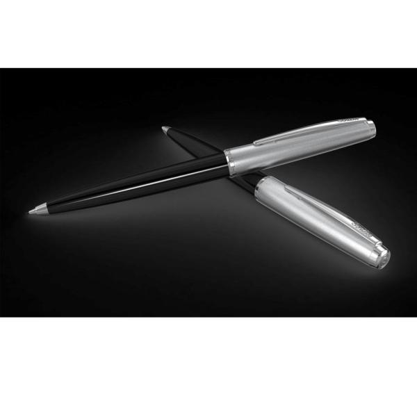 Scrikss 78 Yarı Krom Siyah Tükenmez Kalem