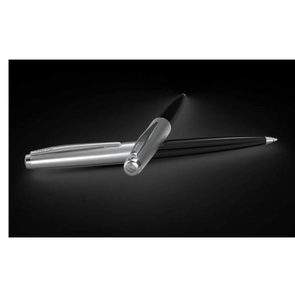 Scrikss 78 Yarı Krom Siyah Tükenmez Kalem