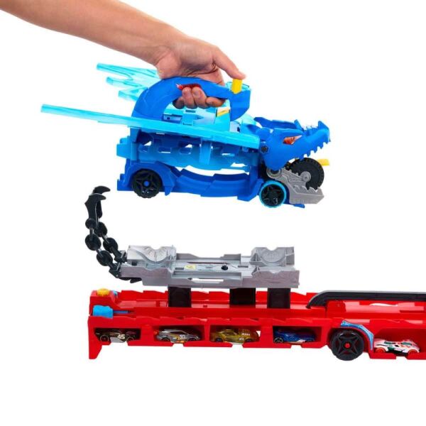 Hot Wheels Ultimate Çift Ejderha Taşıyıcı Tır JBM72