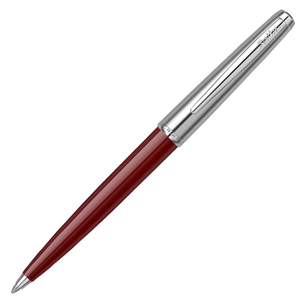 Scrikss 78 Yarı Krom Bordo Tükenmez Kalem