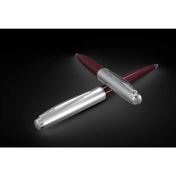 Scrikss 78 Yarı Krom Bordo Tükenmez Kalem