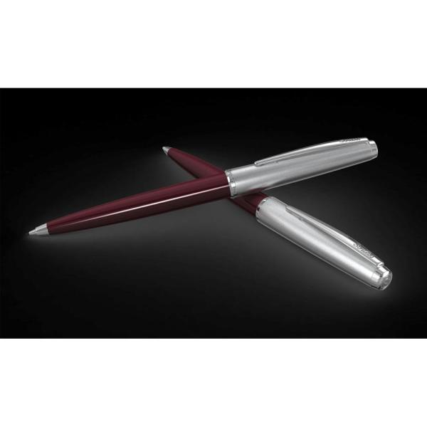 Scrikss 78 Yarı Krom Bordo Tükenmez Kalem