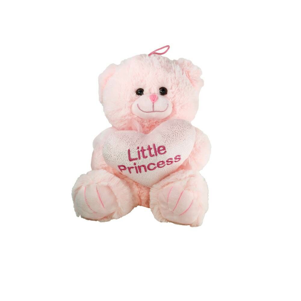Vardem Peluş 25 cm Kalpli Renkli Ayı 1532-25