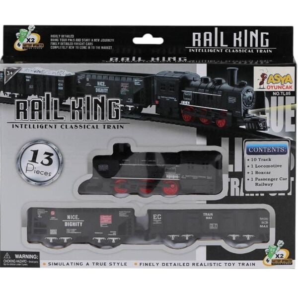 Asya 13 Parça Pilli Tren A8265-TL05