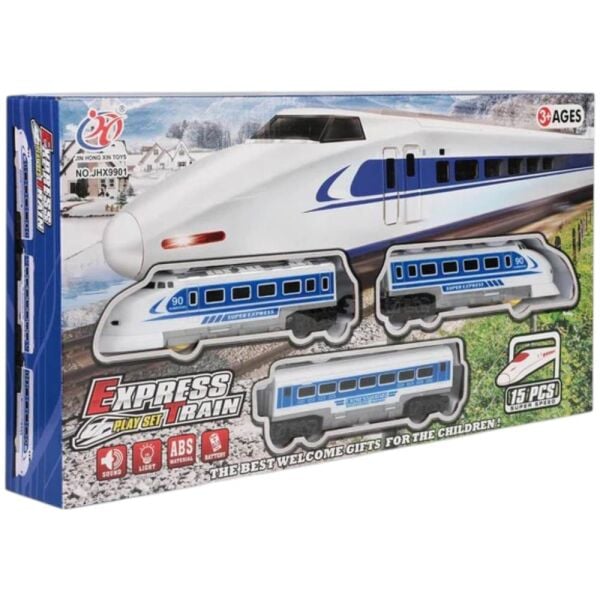 15 Parça Pilli Hızlı Tren CT-JHX9901