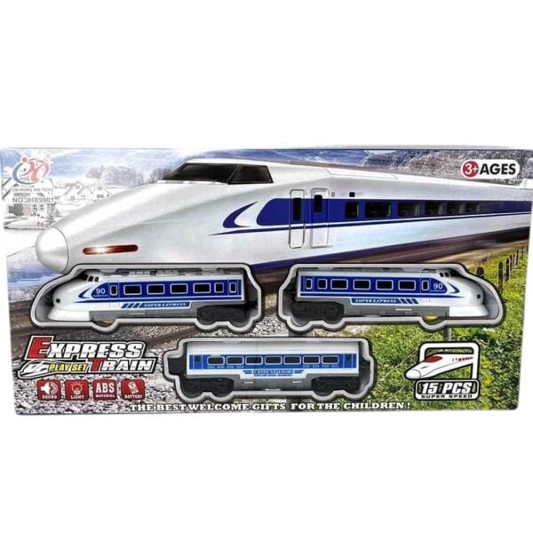 15 Parça Pilli Hızlı Tren CT-JHX9901