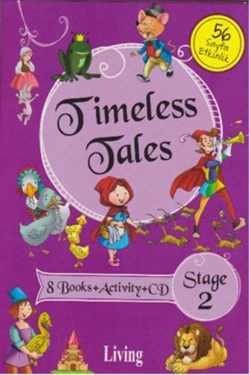 İngilizce Hikaye Stage-2 8 Kitap+Activity+Cd