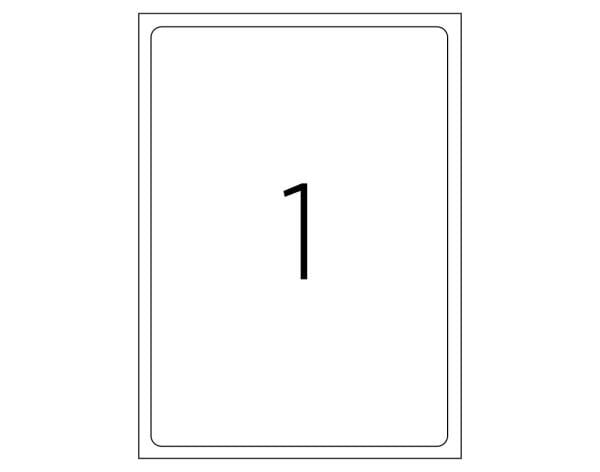 Tanex TW-2001 199.6x289.1 mm Laser Etiket