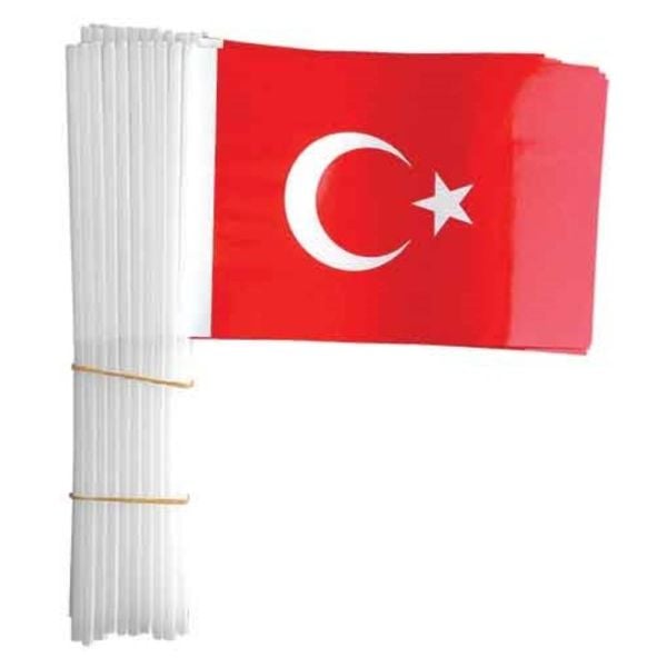 Buket Bayrak Sopalı Türk 40 Lı 22X32cm Bkt-302