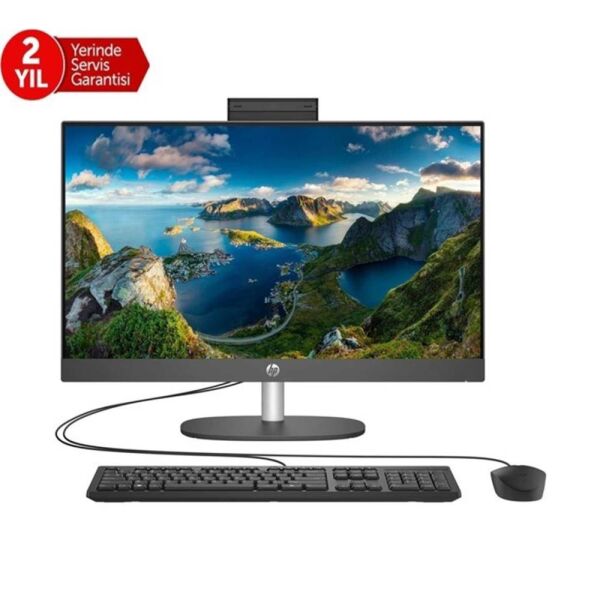 Hp ProOne 240 G10 B6JC9ES i5-1334 16GB 512SSD WiFi 6 23.8'' FreeDOS Siyah AIO Bilgisayar