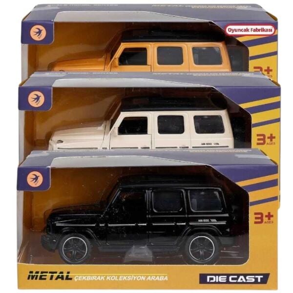 Seher 1:24 Çek Bırak Metal Araba SH40043