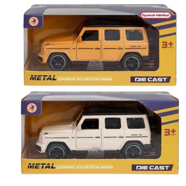 Seher 1:24 Çek Bırak Metal Araba SH40043