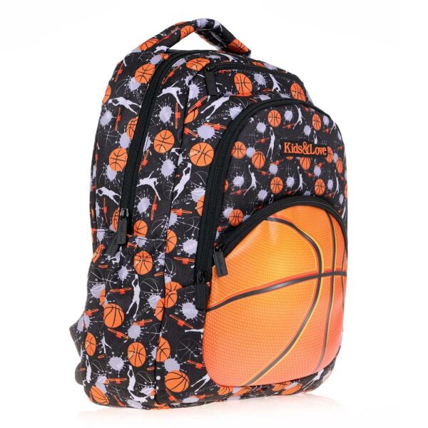Kaukko Kids Love L5134 New Basketball İlkokul Çantası