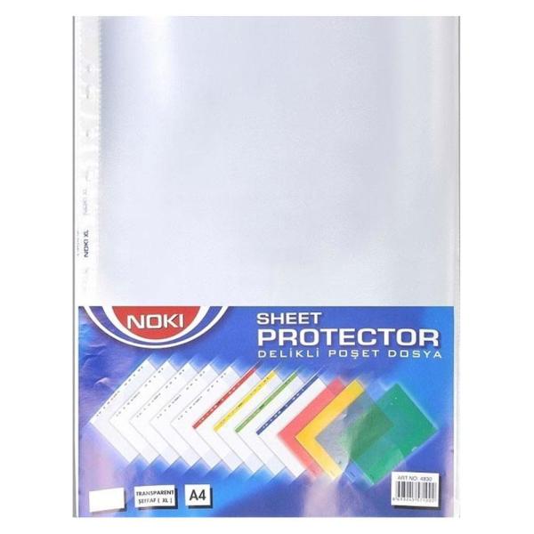 Noki A4 Poşet Dosya 50 li XL 483050